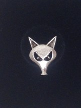 Vintage Silver Tone Fox Hunting Head Tie Tac Tack Lapel Pin - $11.13