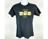 Costa Rica Pura Vida Men&#39;s T-shirt Size Small Black TP6 - £6.61 GBP