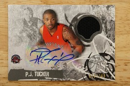 2007 TOPPS Luxury Box PJ Tucker RAR-PJT Raptors 23/249 Auto Patch Basketball NBA - $14.84