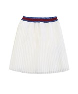 NWT 100% AUTH Gucci Kids Silk Blend Iridescent Pleated Skirt $465 - £210.54 GBP