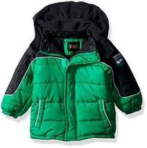 iXtreme Baby Boys Inf Tonal Geo Print Colorblock Puffer, Size 24 Months - $30.00
