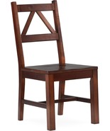 Antique Tobacco Finish Titian Chair By Linon Home Decor. - $98.12