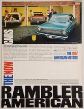 1966 Print Ad Rambler American Motors Cars 220 Wagon,Convertible,2-Door Sedan - £17.10 GBP