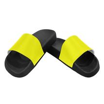 Flip-Flop Sandals, Bright Yellow Womens Slides - £23.88 GBP