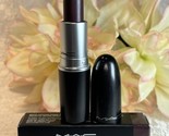 MAC Matte Lipstick - SMOKED PURPLE - Full Size New In Box Free Shipping - $24.70