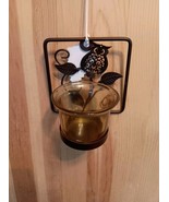 Owl Wall Hanging Candle Holder - $4.50