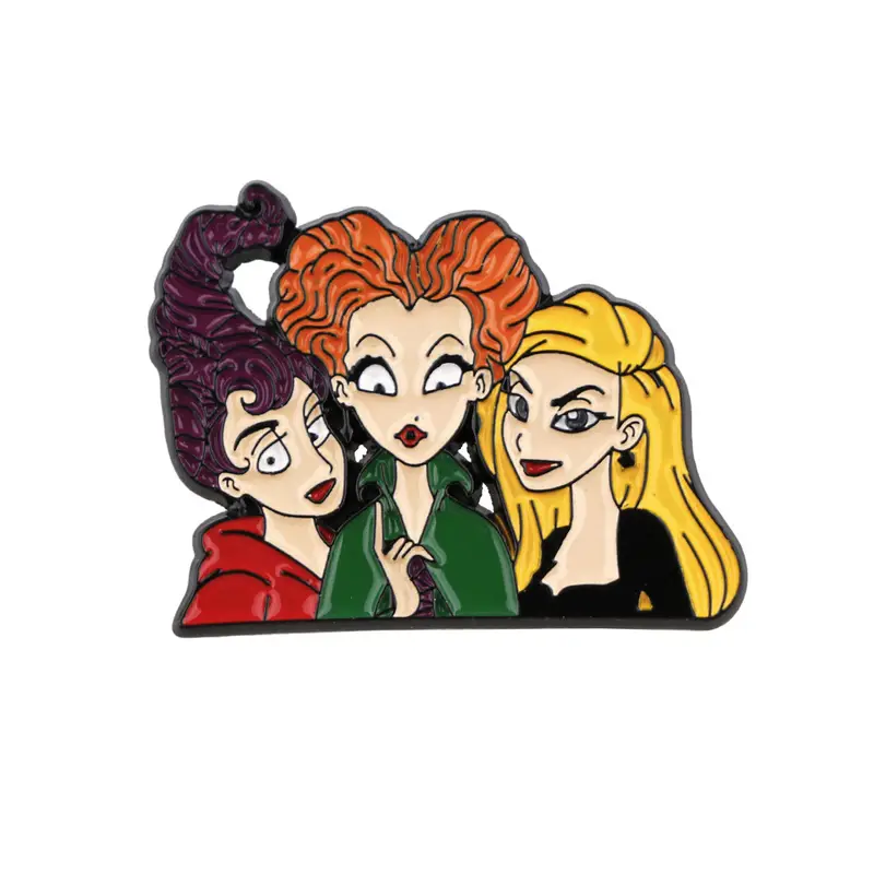 Enamel Lapel Hat Pin - New - Hocus Pocus Sanderson Sisters