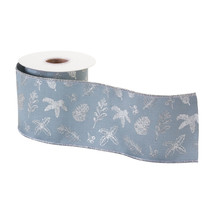 Botanical Printed Ribbon 4&quot; x 10 yds. - $51.66