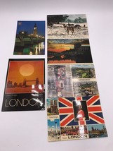Vintage Lot of 6 Souvenir Postcards United Kingdom Ireland - $14.84