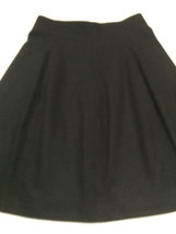 Ralph Lauren Women&#39;s Skirt Sport Black Wool Blend Skirt Size 2 - £22.31 GBP