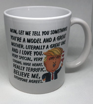 Donald Trump mug - cartoon dad coffee great father speech rare - £3.97 GBP