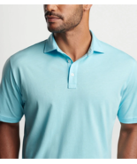 Peter Millar Crown Comfort Collared Classic Fit Polo Shirt Turquoise, Si... - $548.44 MXN