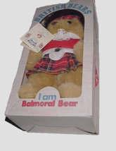 British Bears I Am Balmoral Bear Sweet Dreams Handcrafted Britain 13&quot; Ne... - £16.66 GBP