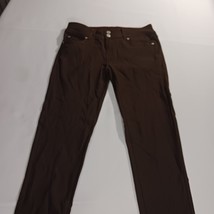 GoGo Star Mid-Rise RN#121773 Women's Brown Stretch Skinny Jeans Size L (28×30) image 15