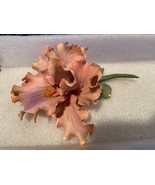 Capodimonte Damaged 7&quot; Ceramic Flower Sculpture *Pre-Owned w/Chips* DMA - $23.23 CAD
