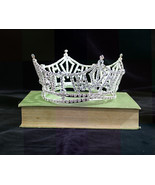 Like New Sparkly Faux Diamond Acrylic Crown 6"W, No Fastener  - $12.70