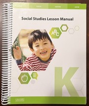 Calvert Education Social Studies Lesson Manual Kindergarten Home School K - £22.91 GBP