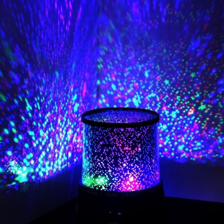 LED Night Light Projector Lamp Colorful Star Light (Random Color) - $19.99