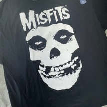 Misfits Graphic T-Shirt Skull Logo Short Sleeve Band Tee 3XL - $22.99