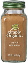 Simply Organic Ceylon Cinnamon, Ground | Certified Organic | Kosher Cert... - £12.20 GBP