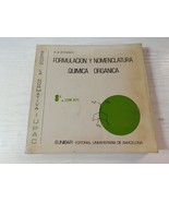 W.R. Organic Chemical Formulation &amp; Nomenclature Peterson 1984 - Spanish... - $405.41 MXN