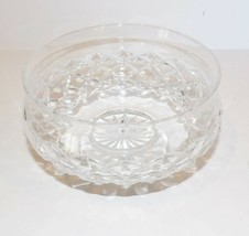 Stunning Vintage Signed Waterford Crystal Beautifully Cut 5&quot; Footed Bowl - £37.67 GBP