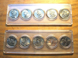 1999 - P Uncirculated STATE QUARTER SET - IN HOLDER - £11.90 GBP
