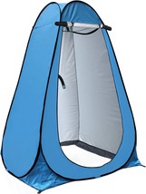 The Anngrowy Pop Up Privacy Tent Shower Tent Portable Outdoor, Upf40 Wat... - $45.96