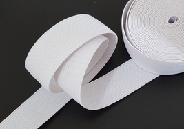 1 inch / 25mm wide - 5y-20yd Vintage thick Raw White Waistband Elastic Band EB32 - £3.90 GBP+