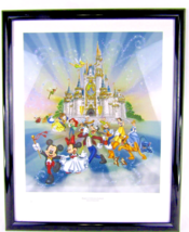 2005 Walt Disney World &quot;Happiest Celebration On Earth&quot; Poster (14&quot; x 20&quot;) - £21.91 GBP