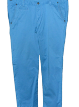 Mondo Men&#39;s Turquoise Cotton Jeans Size W 33  (Tailored  Waist 40) - £28.45 GBP