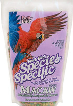 Pretty Pets Bird Species Specific Hi Energy Macaw 3 lb Pretty Pets Bird Species  - £31.87 GBP