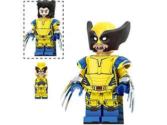 PLTOYS Wolverine Deadpool 3 Marvel Movie V5 Toy Figures For Sale - $6.00