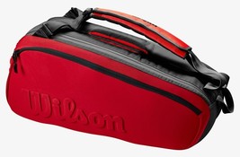 Wilson - WR8016501001 -  Super Tour Clash V2.0 6 Pack Tennis Bag - Red - £110.97 GBP