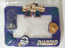 NEW SEALED Diamondbacks 2001 World Series Champions Photo Picture Frame ... - £11.87 GBP