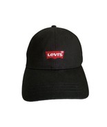 LEVI&#39;S NEW MEN&#39;S CLASSIC BASEBALL CAP HAT BLACK Snapback Levi Strauss an... - £19.37 GBP