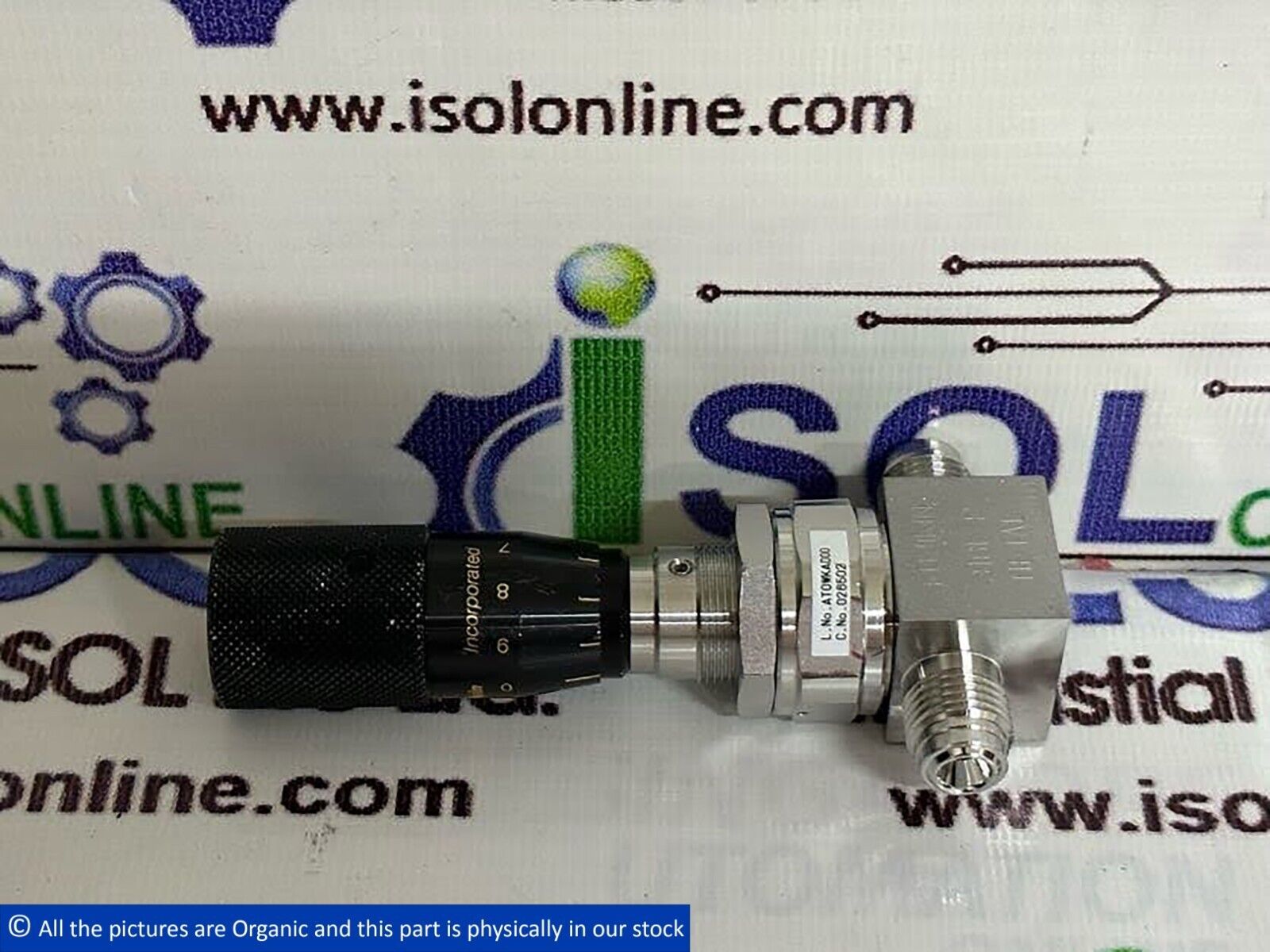 Fujikin Daphragm Valve 026502 Flow Control Valve Semiconductor Spares - $89.00