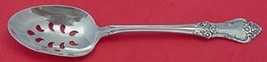 Afterglow by Oneida Sterling Silver Serving Spoon Pierced 9-Hole Custom 8 1/4&quot; - £84.61 GBP