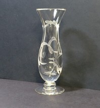 Marquis by Waterford &quot;Yours Truly&quot; Etched Lead Crystal Vase  - £19.92 GBP