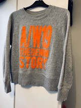 Vero Moda, JDY The Denim Story, size M, Sweatshirt, TOP, Jumper Grey Orange - $16.01