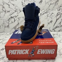 Men’s PATRICK EWING 33 HI Navy | White | Gum Sneakers - $199.00