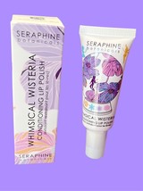 Seraphine Botanicals Whimsical Wisteria Conditioning Lip Polish 0.74 oz NIB - £11.67 GBP