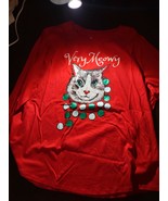 Very Meow 3X Long Sleeve Christmas T-Shirt - $19.01 CAD