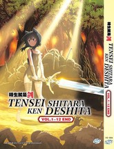 Anime Dvd Tensei Shitara Ken Deshita VOL.1-12 End *English Subtitle*+ Free Ship - £22.64 GBP