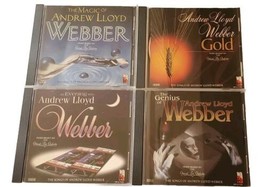 The Songs Of Andrew Lloyd Webber Lot Of 4 CDs Genius Magic Evening Gold Best Set - £11.42 GBP