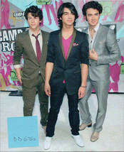 The Jonas Brothers 8x10 press photo posing together at Disney Camp Rock event - £7.43 GBP