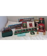 Large Lot of Train and Space Christmas Ornaments Collection - £116.81 GBP