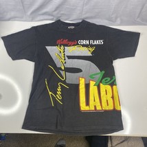 Vtg 1997 Terry Labonte Nascar Corn Flakes AOP All Over Print T Shirt Size Mens L - $42.38