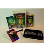 Bambi 55th Anniversary Limited Edition Restored Disney VHS used - £4.42 GBP