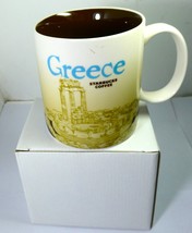 Starbucks City Coffee Mug Greece 16 Oz Icon Series.China 2011,W Sku,Rare, New - £274.76 GBP
